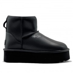 Ugg Classic Mini Platform Boot - Ultra Matte Black