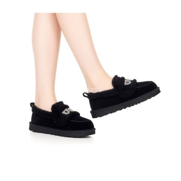 Ugg Classic Fat Ding Slip On Black