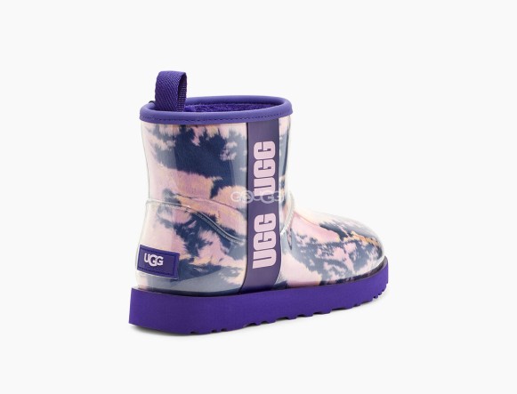 Classic Clear Mini Natural Marble - Violet Night