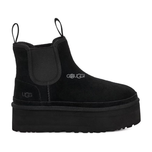 UGG Neumel Platform Chelsea Black