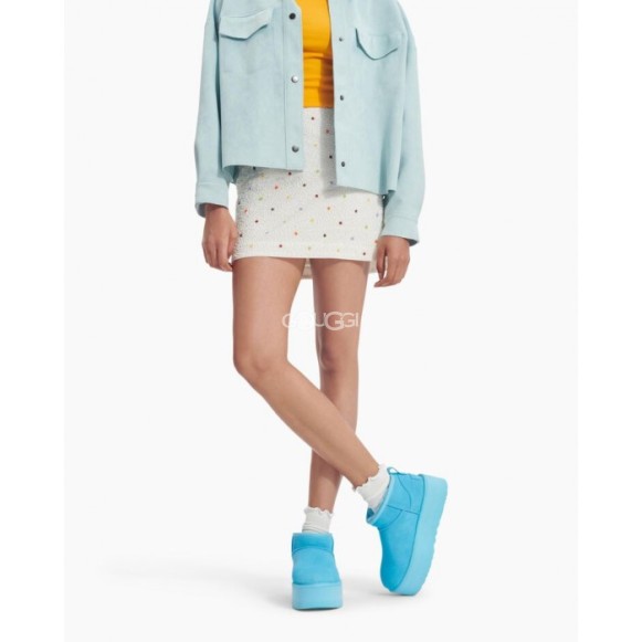 Ultra Mini Platform Boot - Summer Sky