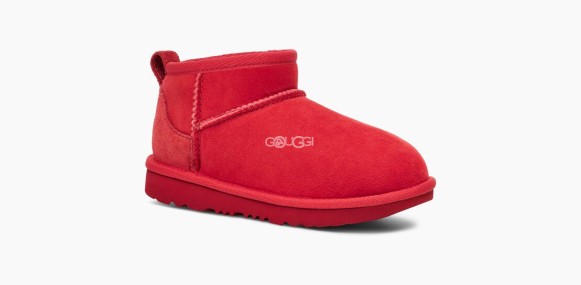 Ugg Kids Ultra Mini Samba Red