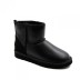 Ugg Classic Mini Zip Metallic Black (без камней)