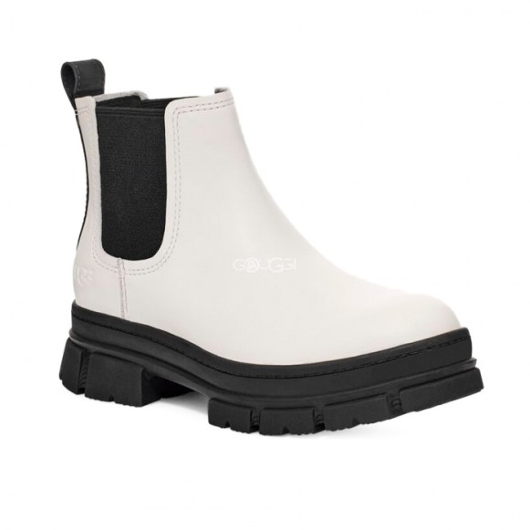 Ashton Chelsea Leather - White