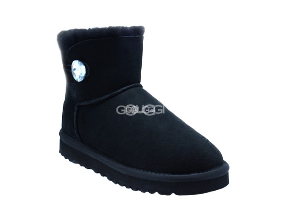 Mini Bailey Button Bling Black