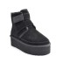 Ugg Classic Short Suede Platform Black