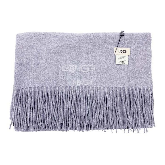 Светло-Cерый Шарф UGG