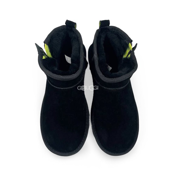 Ugg Women's Ultra Mini Black Zip